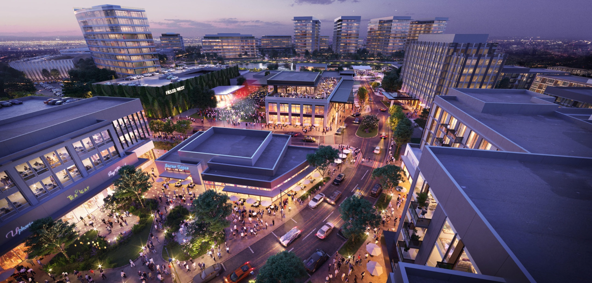 The Fields luxury lifestyle